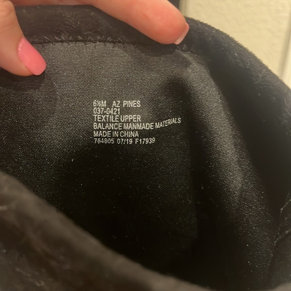 Black Thigh High Suede Boots - Picture 4 of 6